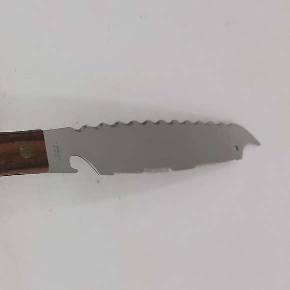 National/Panasonic Microwave Oven Multiuse Knife Japan Stainless Steel Wood Hand - Picture 12 of 12